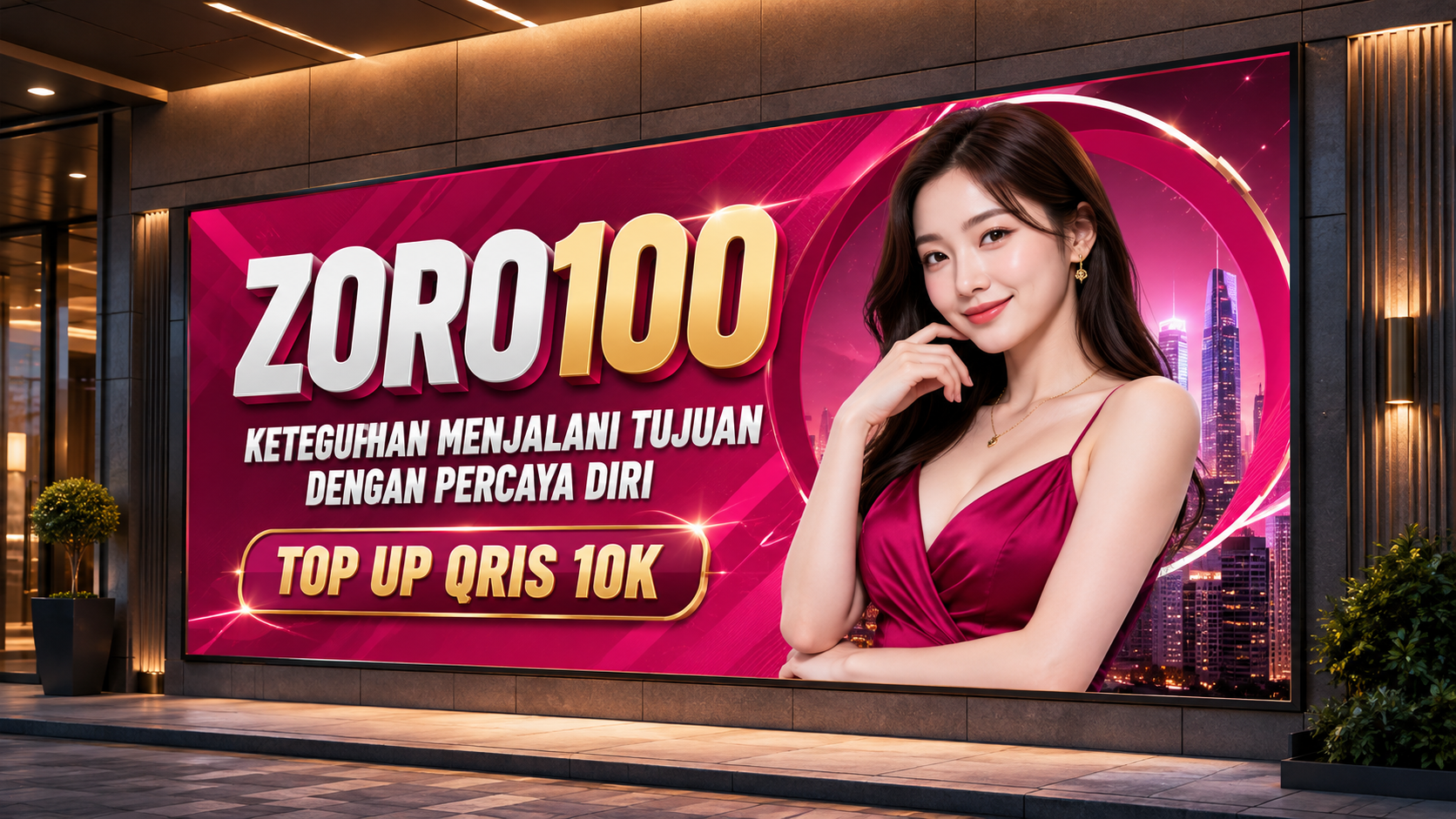 ZORO100 - Keteguhan Menjalani Tujuan Dengan Percaya Diri